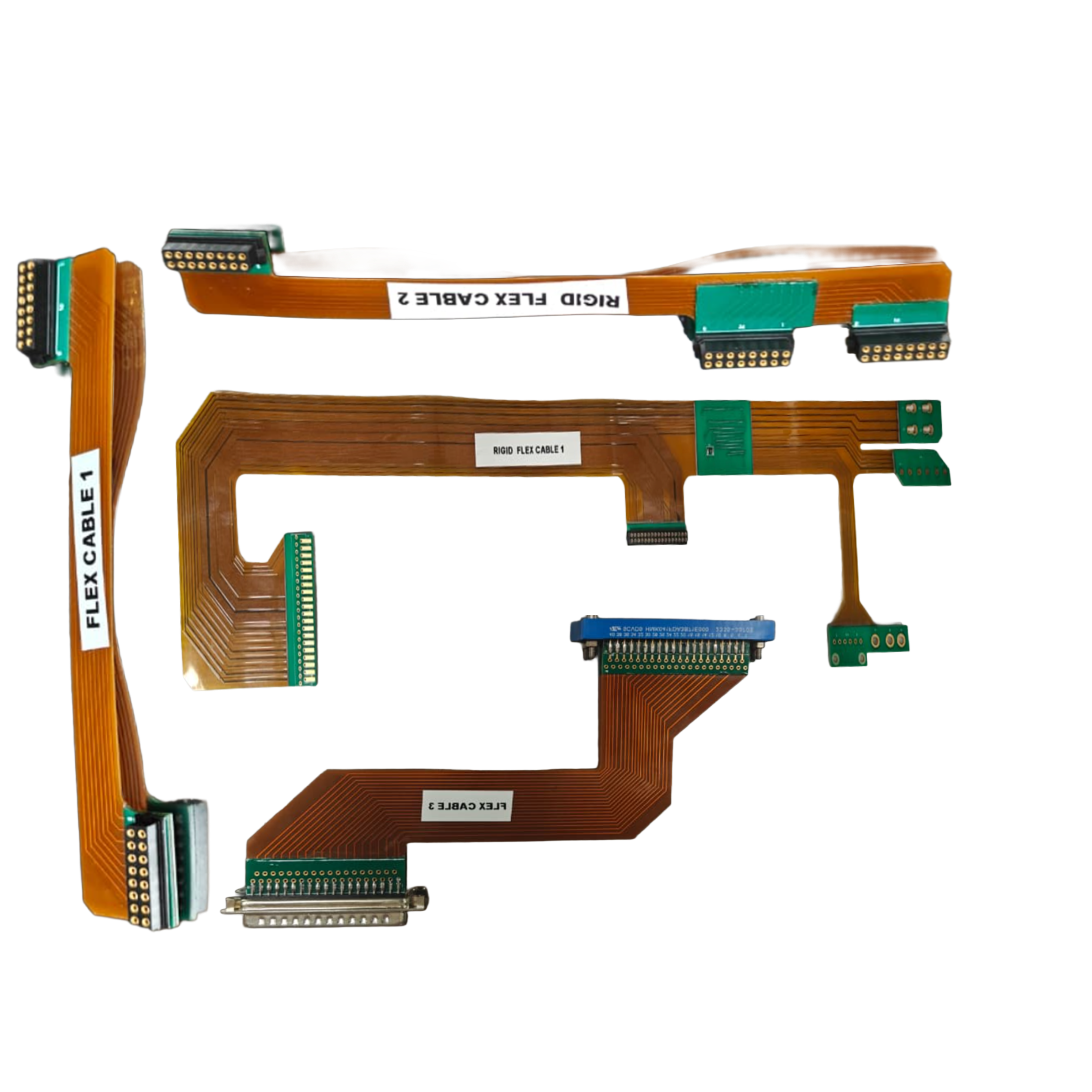 LIU flexible PCB and compact interconnect
